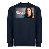 Navy mary kills people Heavyweight Sweatshirt - artisFamous