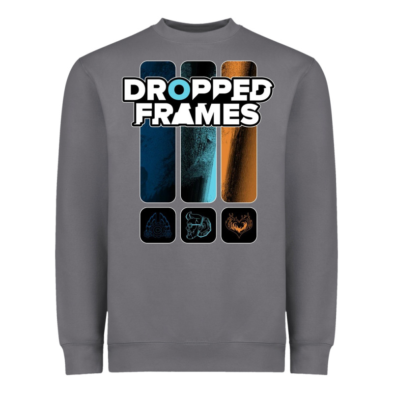 Dropped Frames Heavyweight Sweatshirt by artisFamous | Teevron