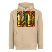 Mushroom beer bottle for christmas Heavyweight Hoodie - AdoDesignShop