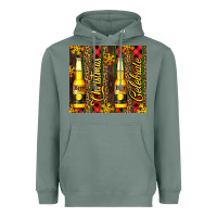 Sage beer bottle for christmas Heavyweight Hoodie - AdoDesignShop