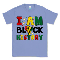 Colony Blue i am black history Classic Tee - Artiststas