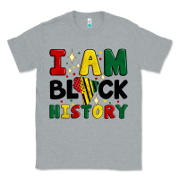 Heather Grey i am black history Classic Tee - Artiststas