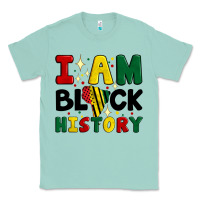 Seafoam i am black history Classic Tee - Artiststas