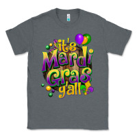 Charcoal Heather its mardi gras yall Classic Tee - CowGirlArtShop