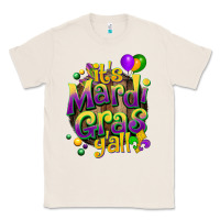 Natural its mardi gras yall Classic Tee - CowGirlArtShop