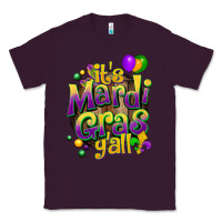 Plum its mardi gras yall Classic Tee - CowGirlArtShop
