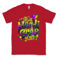 Red its mardi gras yall Classic Tee - CowGirlArtShop