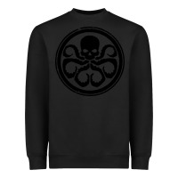 Black hydra Heavyweight Sweatshirt - artisFamous