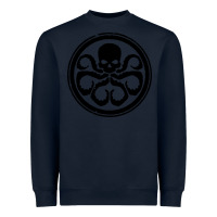 Navy hydra Heavyweight Sweatshirt - artisFamous