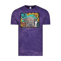 Cloud Purple Cows Glitter Turquoise Leopard Sunflowers Vintage Tee - CowCowDesign