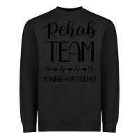 Black physical therapy making a difference Heavyweight Sweatshirt - artisFamous