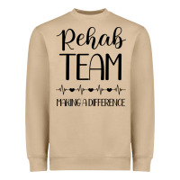 Physical Therapy Making A Difference Heavyweight Sweatshirt | Teevron