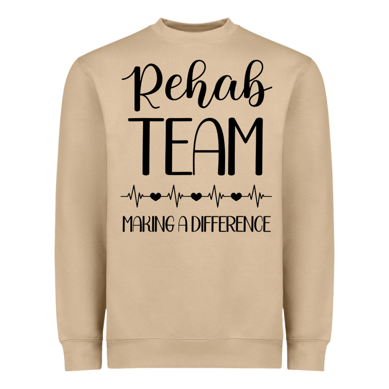 Physical Therapy Making A Difference Heavyweight Sweatshirt by artisFamous | Teevron