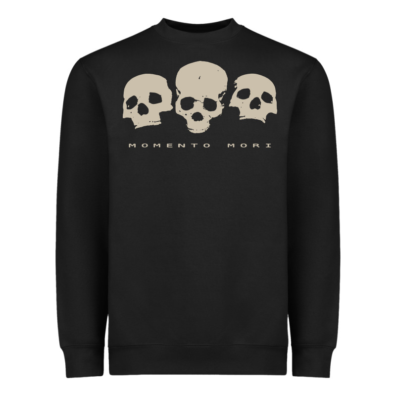 Memento Mori Three Skulls Heavyweight Sweatshirt by artisFamous | Teevron