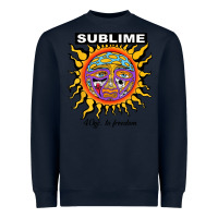Navy sunflower sublime 40oz to freedom Heavyweight Sweatshirt - artisFamous