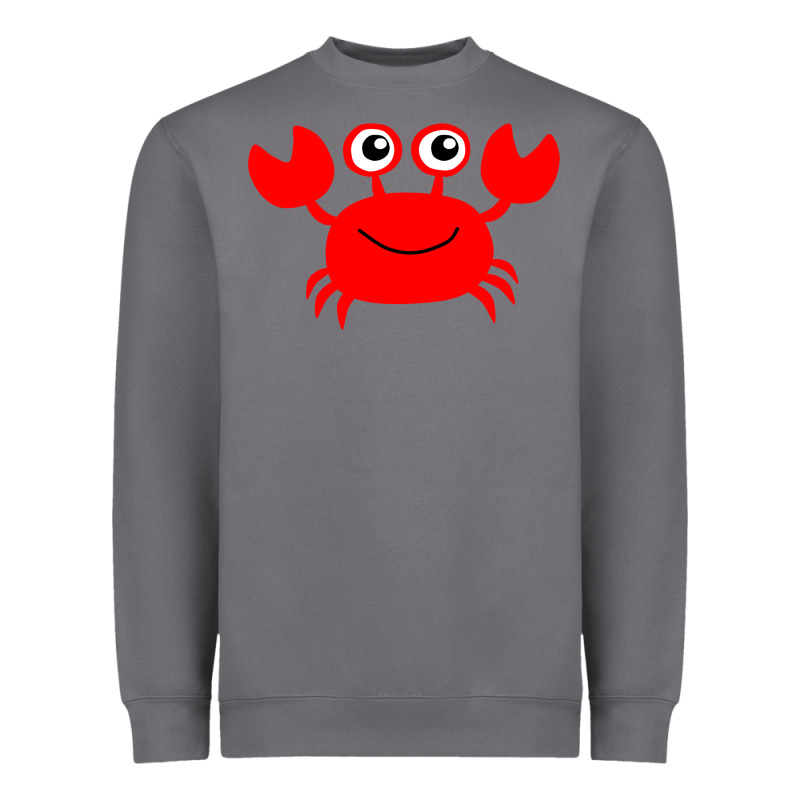 Red Crab Heavyweight Sweatshirt by artisFamous | Teevron