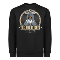 Black the roost animal cafe Heavyweight Sweatshirt - artisFamous