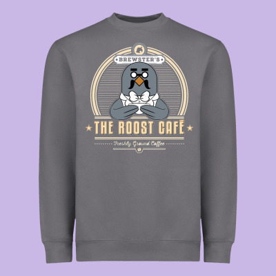 The Roost Animal Cafe Heavyweight Sweatshirt Designed By Artisfamous