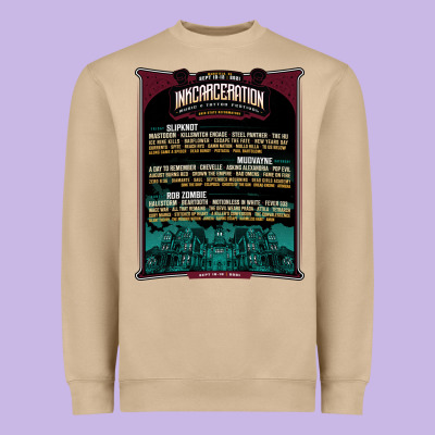 Face Mask Mansfield Ohio Inkcarceration Lineup Heavyweight Sweatshirt Designed By Artisfamous