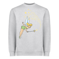 Heather Grey tinkerbell magic Heavyweight Sweatshirt - artisFamous