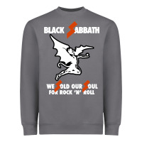 Storm black rock and roll Heavyweight Sweatshirt - artisFamous