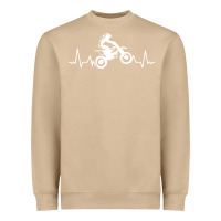 Mushroom dirt bike Heavyweight Sweatshirt - artisFamous