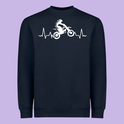 Dirt Bike Heavyweight Sweatshirt Designed By Artisfamous