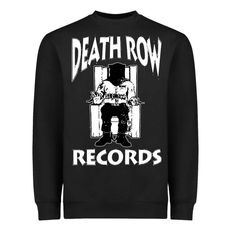 Death Row Records Black Heavyweight Sweatshirt by artisFamous | Teevron