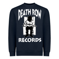 Navy death row records black Heavyweight Sweatshirt - artisFamous