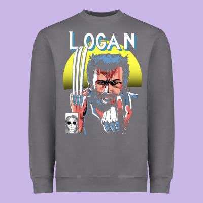 Old Man Logan Cover Heavyweight Sweatshirt Designed By Artisfamous