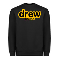 Black drew smile house Heavyweight Sweatshirt - artisFamous
