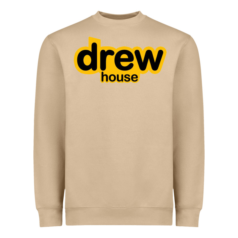 Drew Smile House Heavyweight Sweatshirt by artisFamous | Teevron