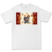 White cartoon wizards Premium Tee - TumblerDesignByShophia