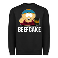 Black beefcake Heavyweight Sweatshirt - artisFamous