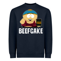 Navy beefcake Heavyweight Sweatshirt - artisFamous