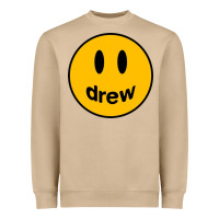 Mushroom Drew Smile House Heavyweight Sweatshirt - artisFamous