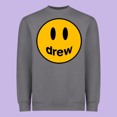 Drew Smile House Heavyweight Sweatshirt Designed By Artisfamous