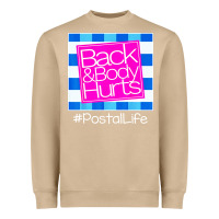 Mushroom back and body hurts Heavyweight Sweatshirt - artisFamous