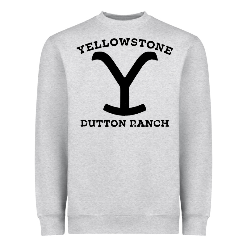 Black Stone Dutton Ranch Heavyweight Sweatshirt by artisFamous | Teevron