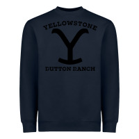 Navy black stone dutton ranch Heavyweight Sweatshirt - artisFamous