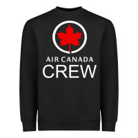 Black aviation air canada crew Heavyweight Sweatshirt - artisFamous