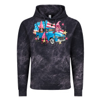 Cloud Black American truck gnomes Vintage Hoodie - FaDigitalArtStudio