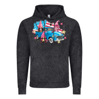 Vintage Black American truck gnomes Vintage Hoodie - FaDigitalArtStudio