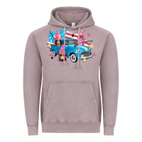 Vintage Zinc American truck gnomes Vintage Hoodie - FaDigitalArtStudio