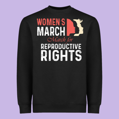 Women’s March For Reproductive Rights Pro Choice Feminist, Women’s Heavyweight Sweatshirt Designed By Artisfamous