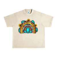 Sandshell western gemstones sunflowers rainbow Urban Heavy Tee - OliviaCreatesArt