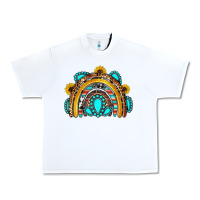 White western gemstones sunflowers rainbow Urban Heavy Tee - OliviaCreatesArt