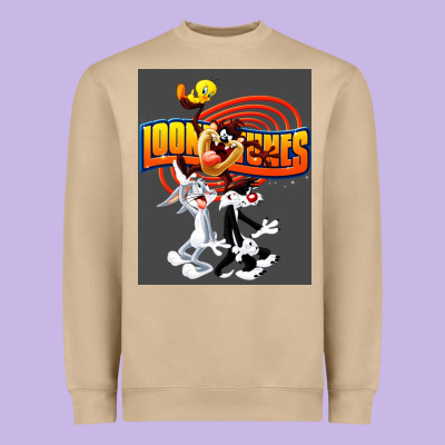 Cartoon Heavyweight Sweatshirt Designed By Artisfamous