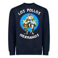 Navy los pollos hermanos classic Heavyweight Sweatshirt - artisFamous