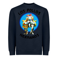 Navy los pollos hermanos classic Heavyweight Sweatshirt - artisFamous